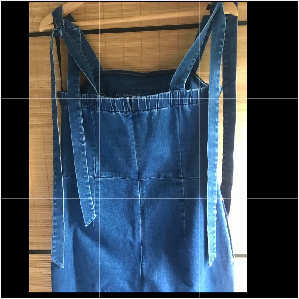 Vintage Sleeveless Jumpsuit foxy fit tie sleeves - Picture 4 of 13